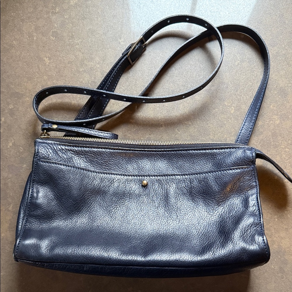 Parker Thatch Lily Crossbody - Heritage "Broken-In" Leather Navy